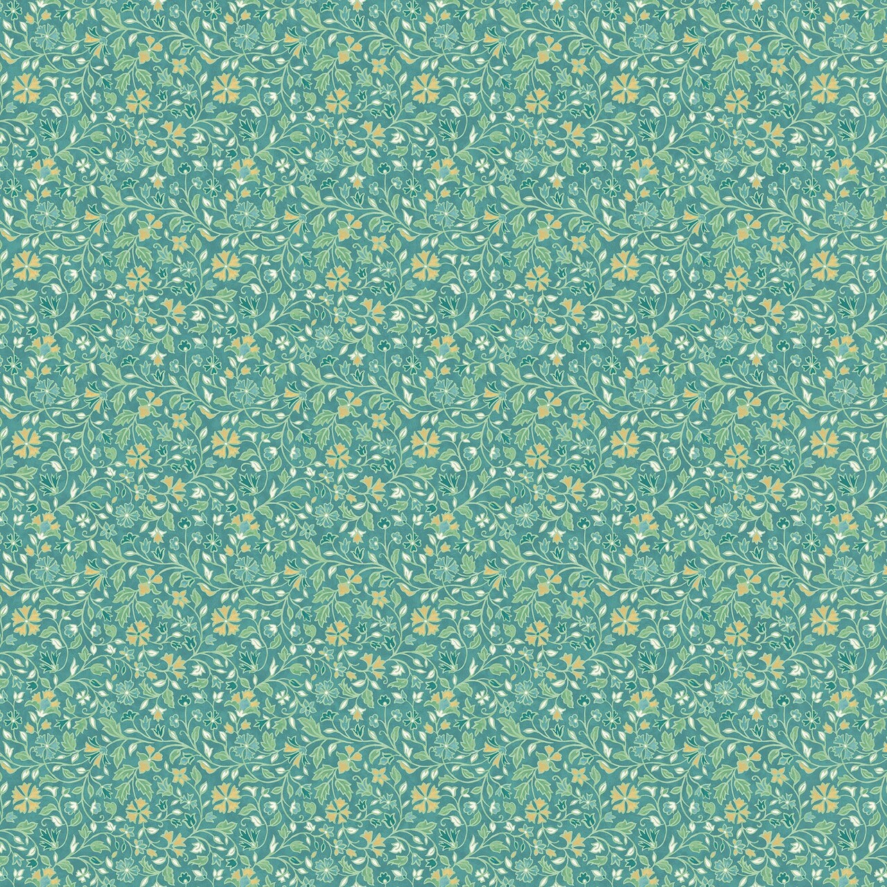 Fabric Northcott Teal Small Trail Mariposa by the Quarter Yard 28507-64